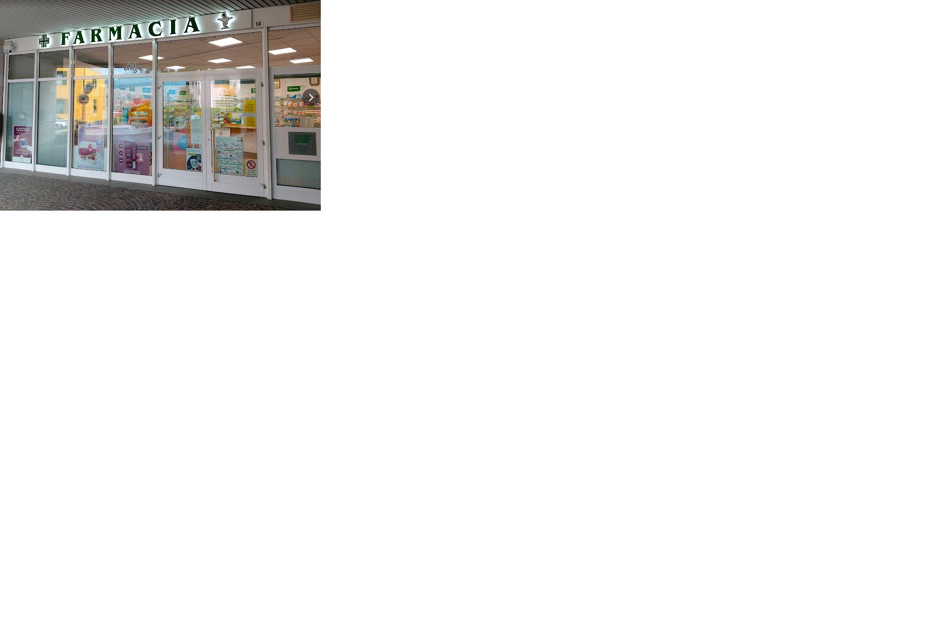 Campagnolo pharmacy in Romagnano