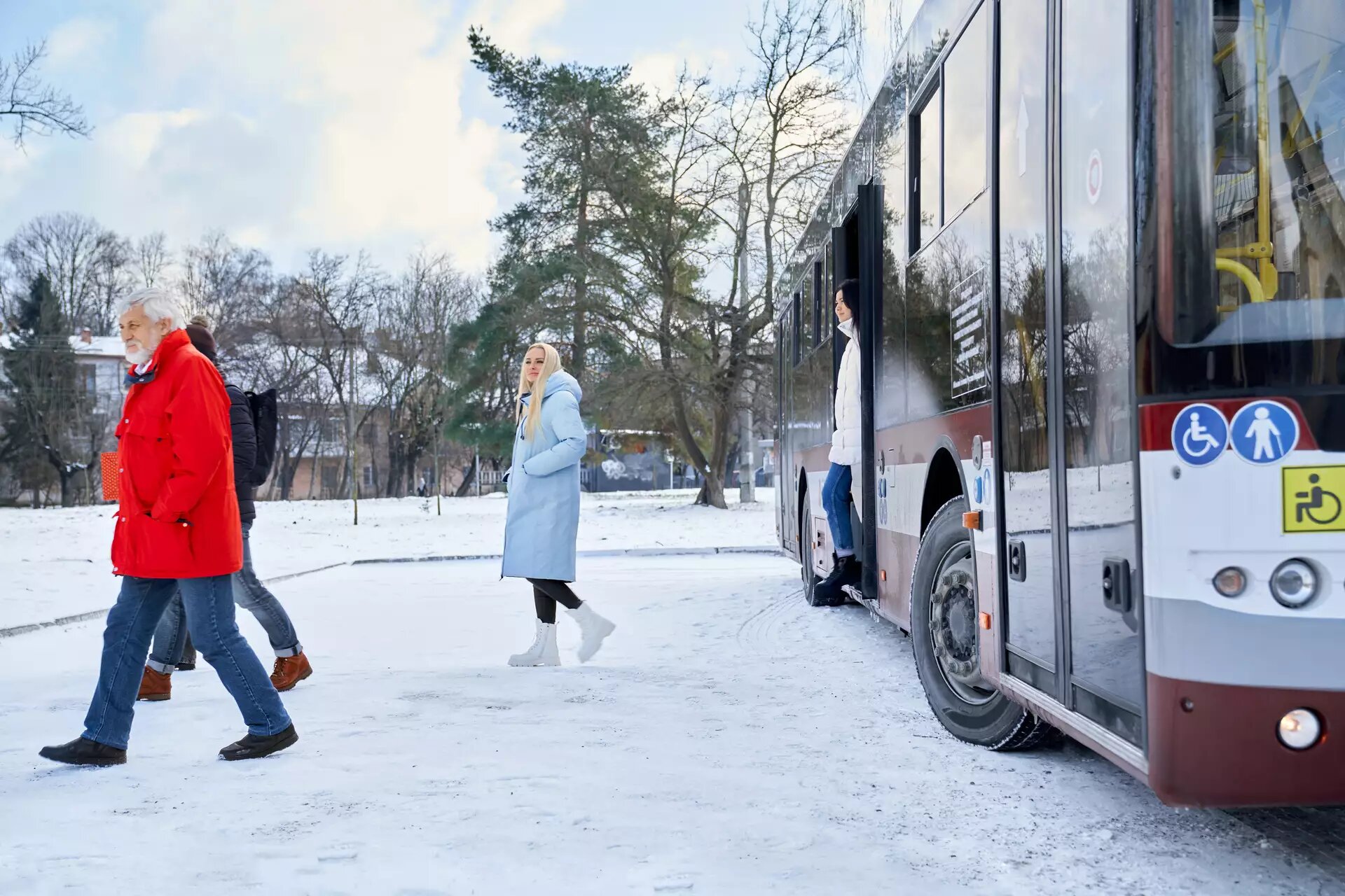 Skibus in den Bergen – Trentino Trasporti