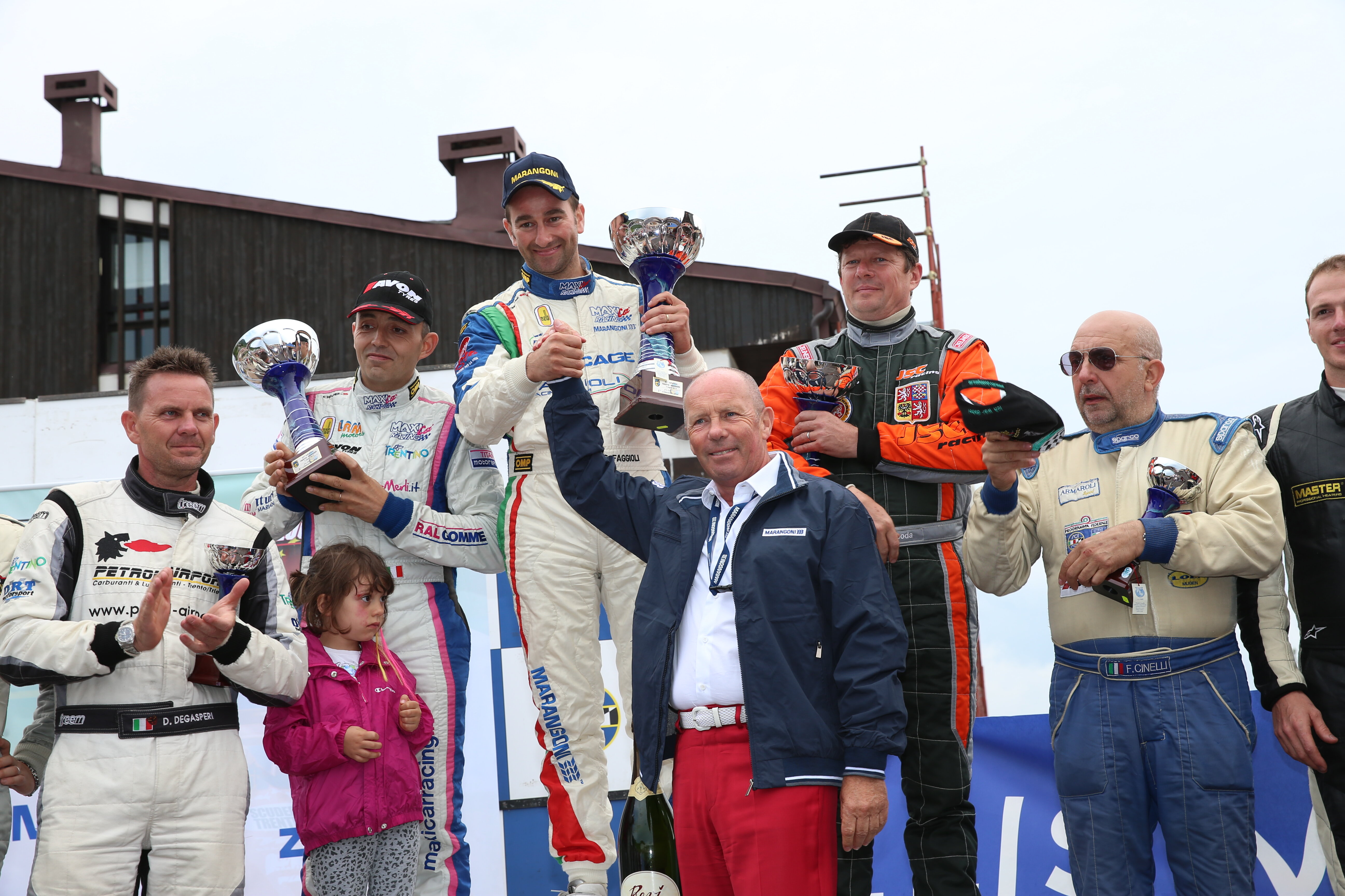 Podio Foto Archivio Scuderia Trentina Foto Marco Trabalza