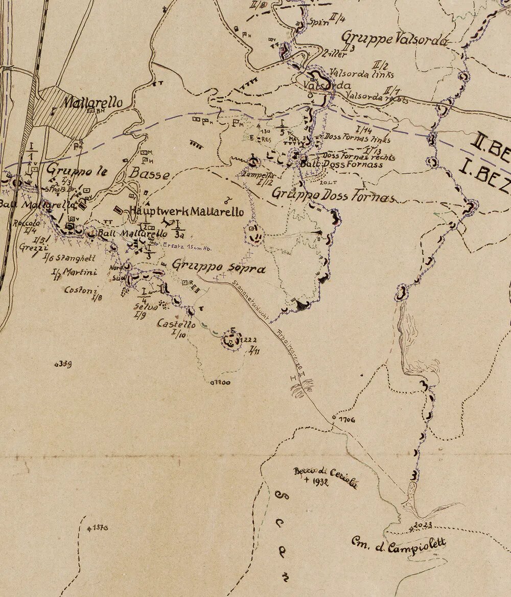 Sektor I – Von Mattarello nach Valsorda