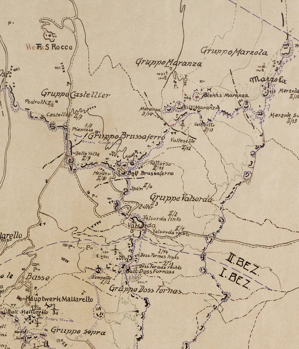 Sector II – From Valsorda to the Summit of Mount Marzola