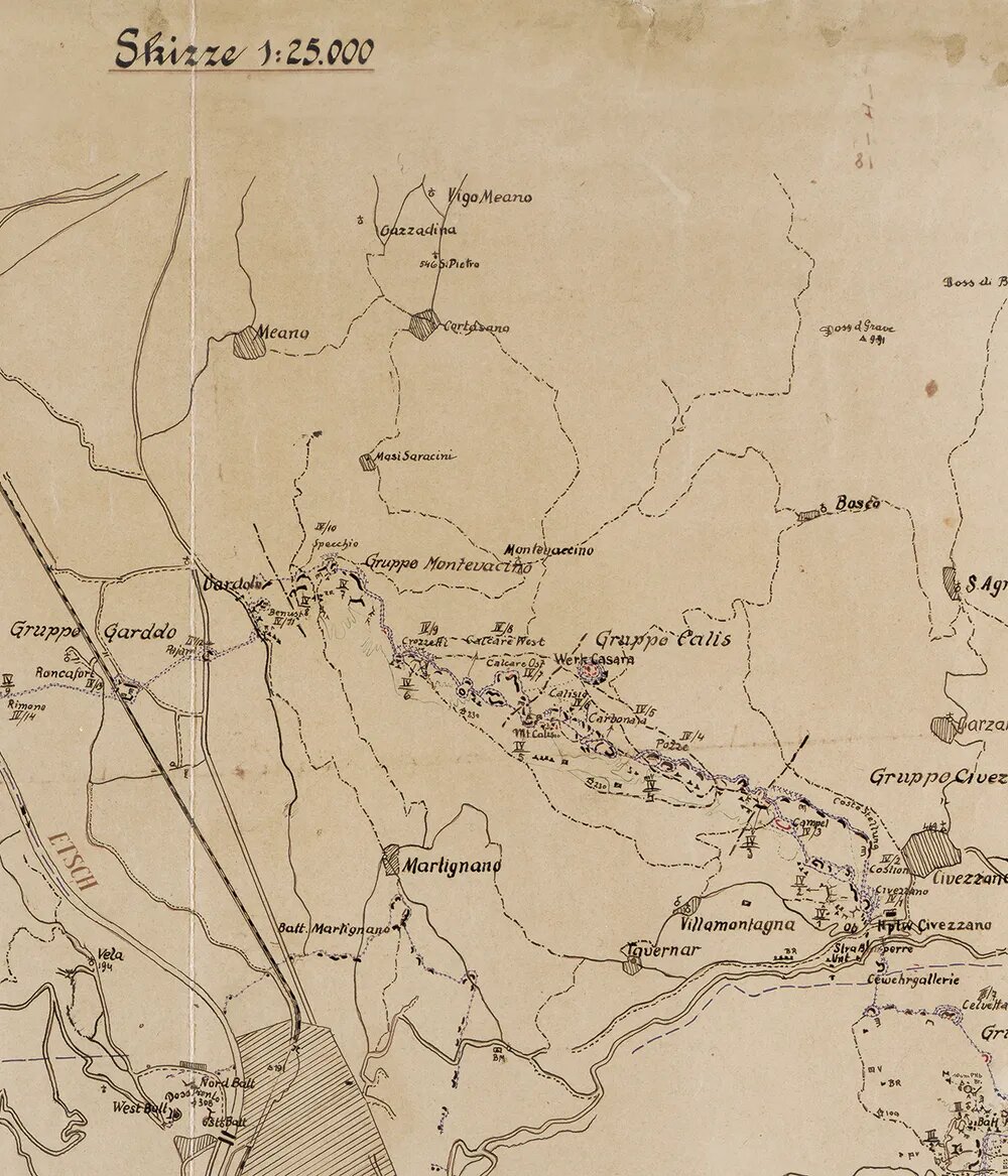 Settore IV - Il monte Calisio